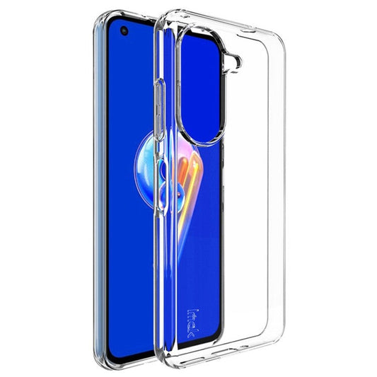 IMAK UX-5 Series for Asus Zenfone 9 5G Clear Shockproof TPU Case Slim Transparent Phone Cover - Transparent