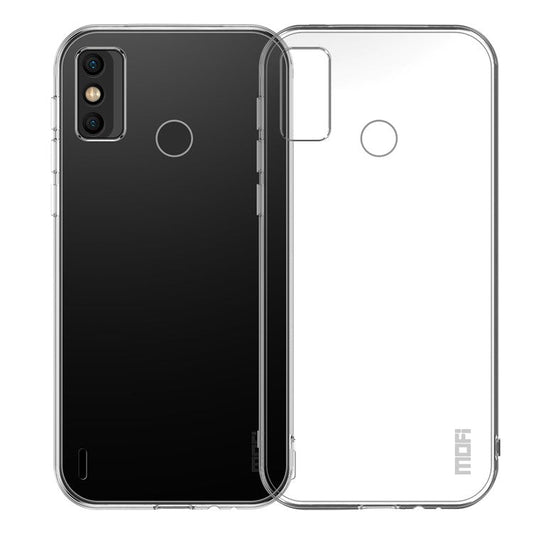 MOFI For TECNO Spark 6 Go Crystal Clear Phone Case Slim TPU Shock Absorption Back Cover