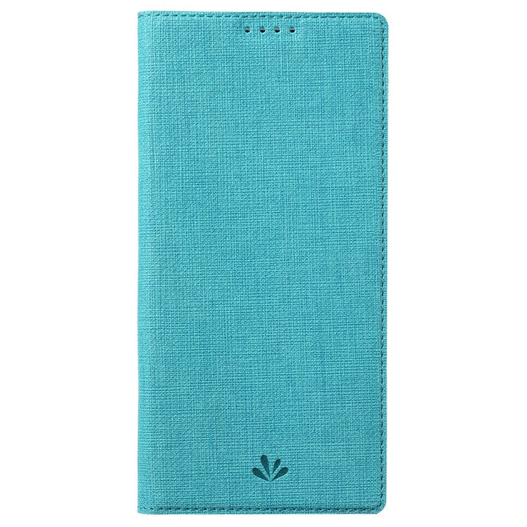 VILI DMX Series Phone Case for Asus Zenfone 9 5G, Full Protection PU Leather Phone Shell Stand Cover with Card Slot - Blue