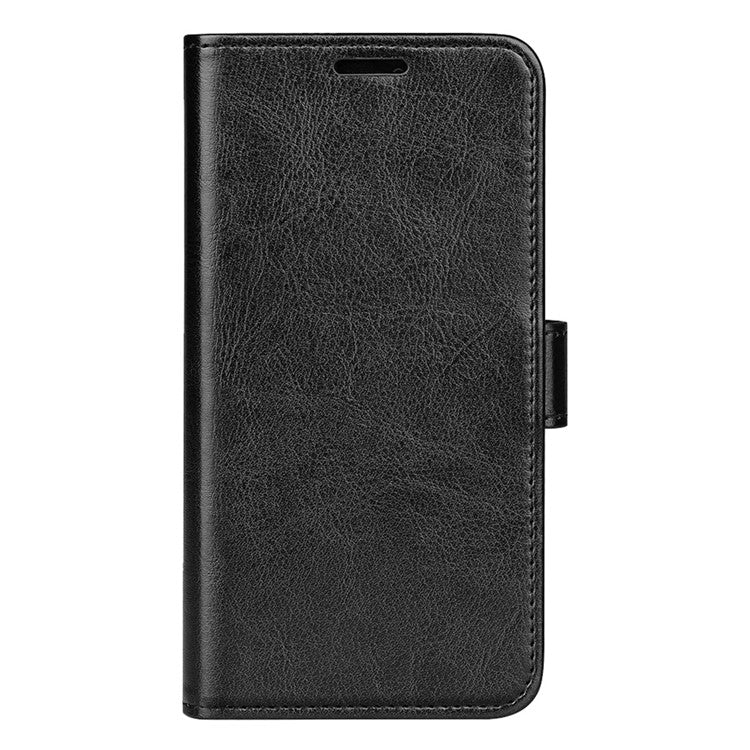 For OnePlus Ace Pro 5G / 10T 5G PU Leather Crazy Horse Texture Phone Case Folio Flip Wallet Stand Anti-drop Cover - Black