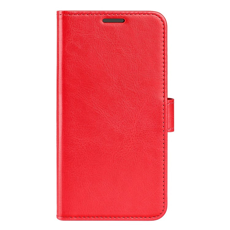 For OnePlus Ace Pro 5G / 10T 5G PU Leather Crazy Horse Texture Phone Case Folio Flip Wallet Stand Anti-drop Cover - Red