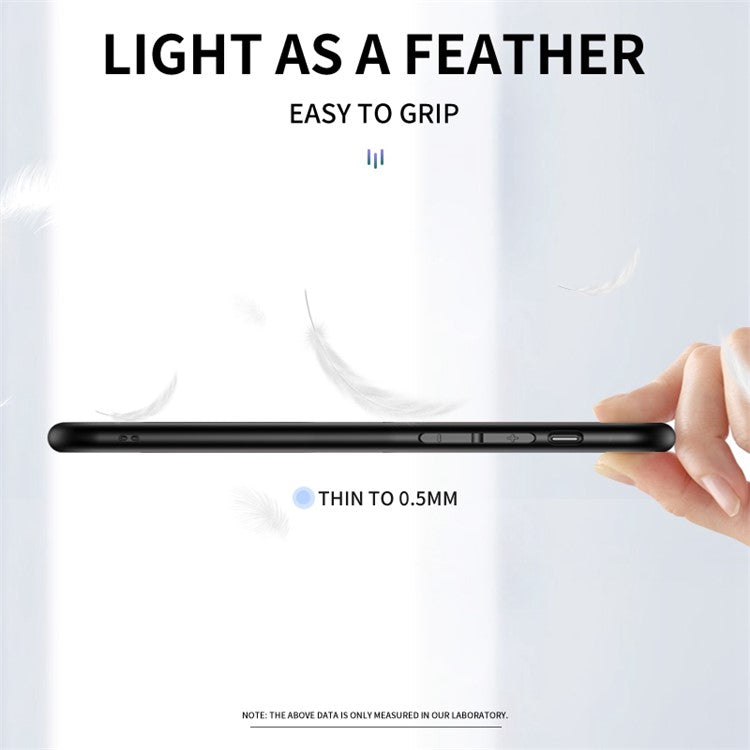 For OnePlus 10T 5G / Ace Pro 5G Carbon Fiber Texture Tempered Glass Case Hard PC Soft TPU Anti-Scratch Shockproof Cover - Black Fiber