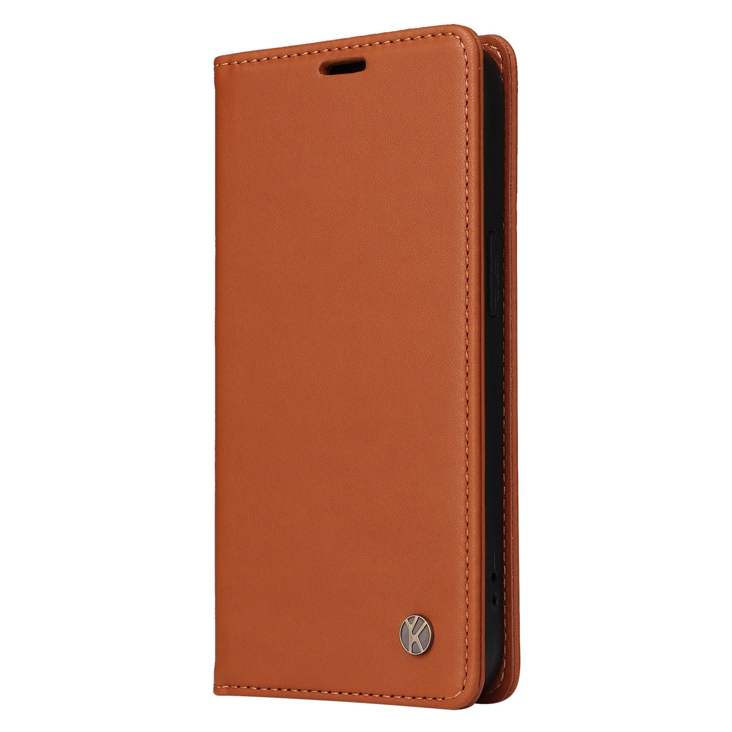 YIKATU YK- 001 for Samsung Galaxy S20 FE / S20 FE 5G / S20 FE 2022 / S20 Lite PU Leather Anti-scratch Case Phone Wallet Stand Cover - Brown