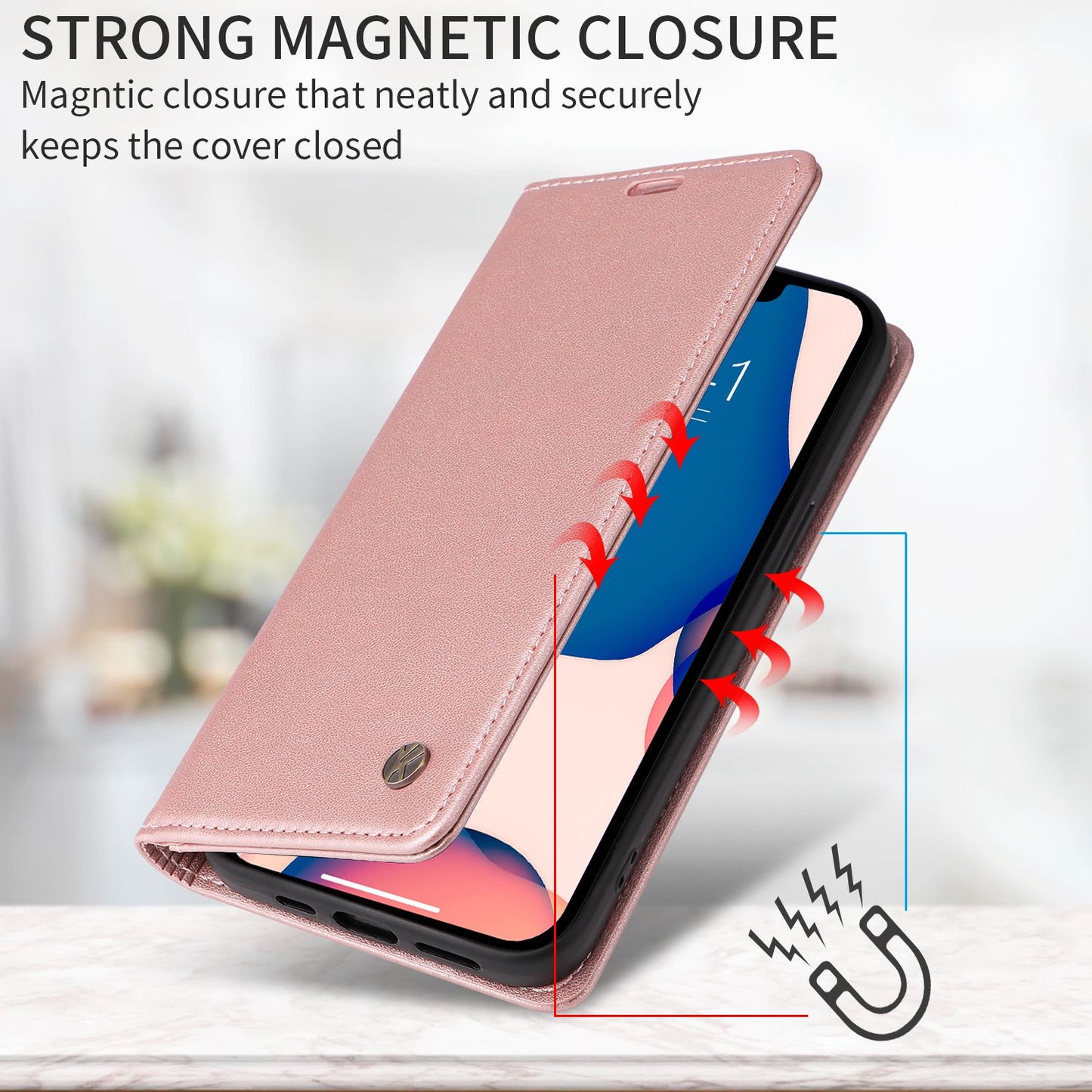 YIKATU YK- 001 for Samsung Galaxy S20 FE / S20 FE 5G / S20 FE 2022 / S20 Lite PU Leather Anti-scratch Case Phone Wallet Stand Cover - Rose Gold