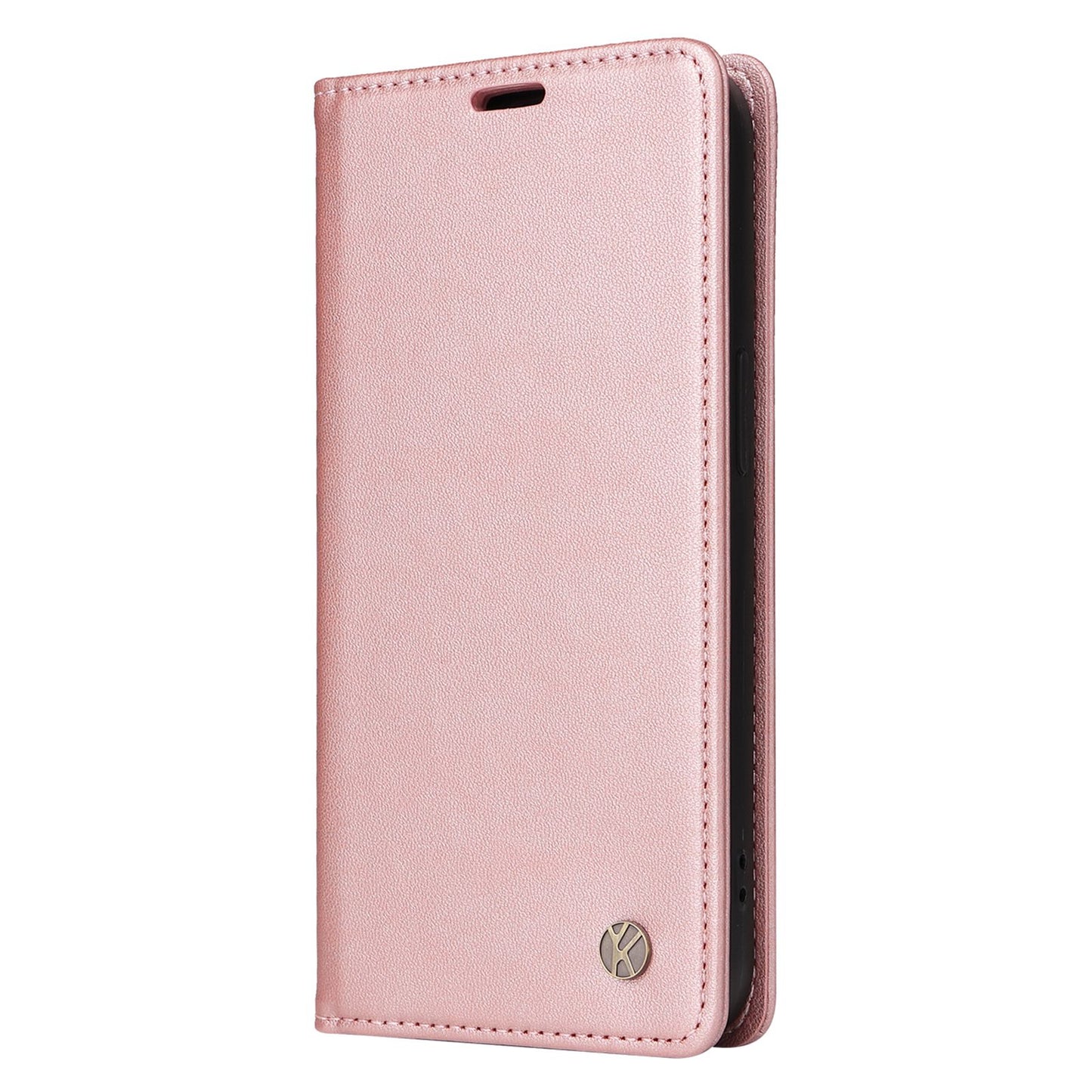 YIKATU YK- 001 for Samsung Galaxy S20 FE / S20 FE 5G / S20 FE 2022 / S20 Lite PU Leather Anti-scratch Case Phone Wallet Stand Cover - Rose Gold