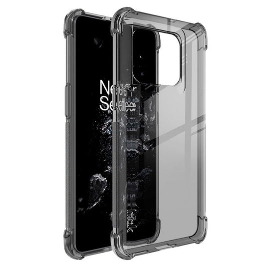 IMAK For OnePlus Ace Pro 5G / 10T 5G Airbag Drop-proof Phone Case HD Clear Anti-scratch TPU Cover - Transparent Black