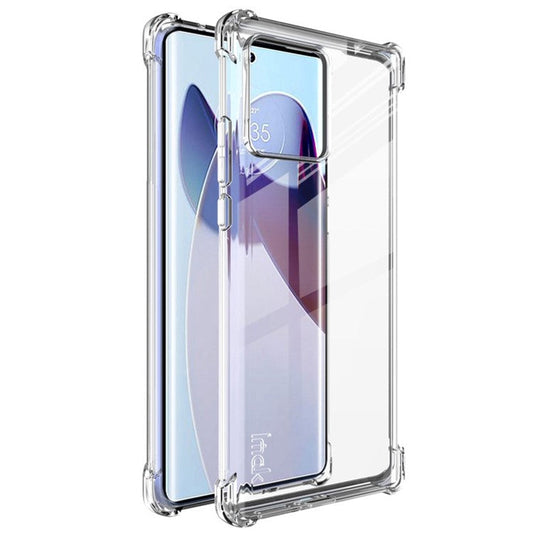 IMAK For Motorola Moto X30 Pro 5G / Edge 30 Ultra 5G Clear TPU Case Drop-proof Protection Airbag Corner Phone Cover - Transparent