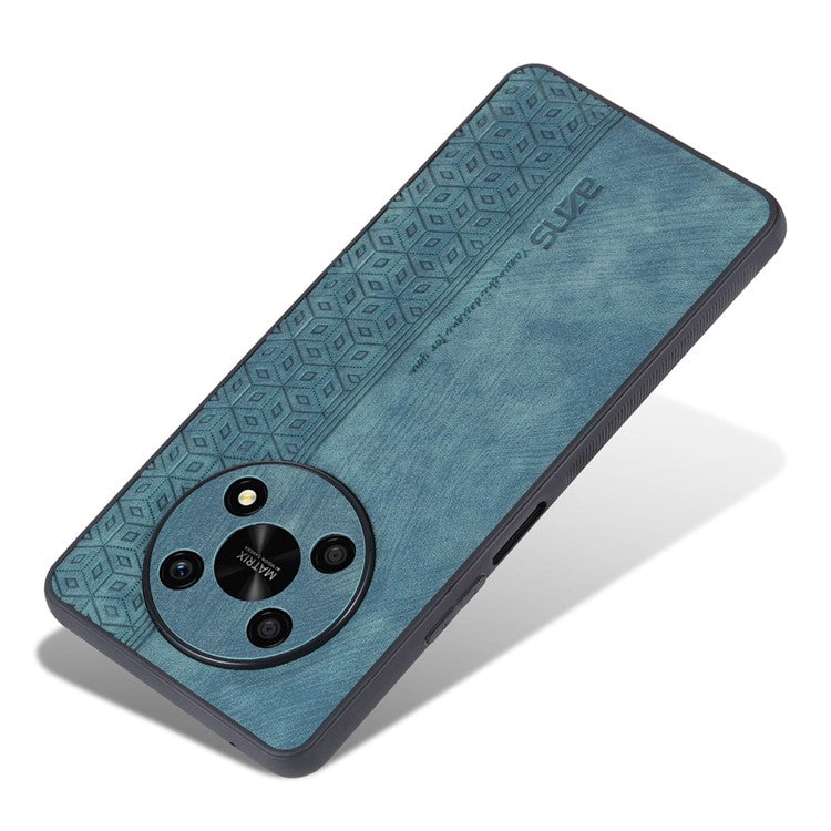 AZNS For Honor X9 5G / X30 5G / Magic4 Lite 5G Protective Case Anti-fall PU Leather Coated TPU Phone Cover - Green
