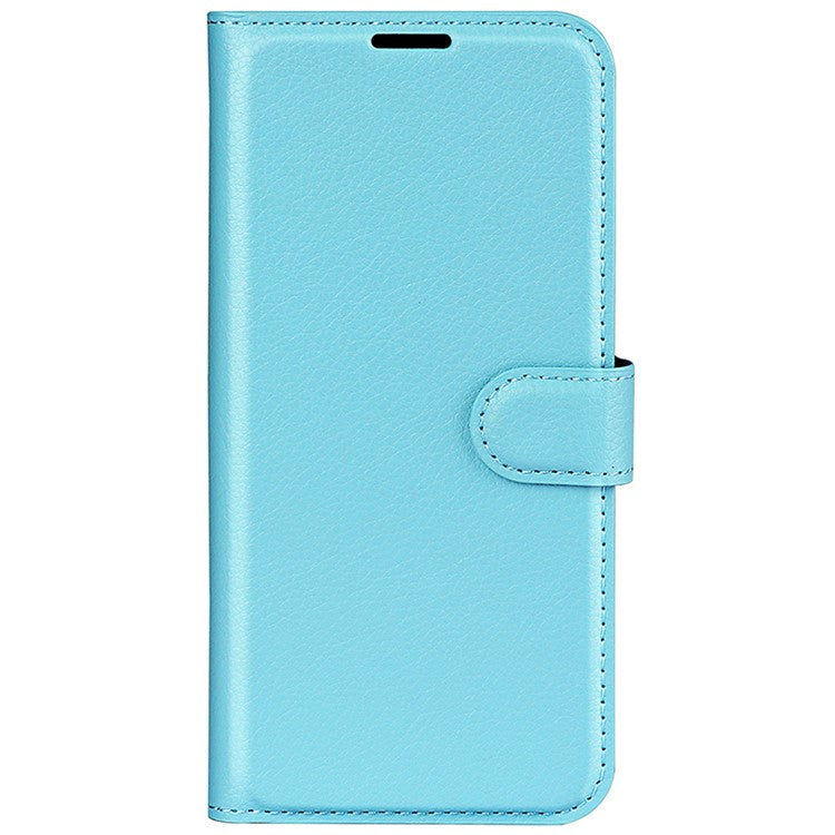 For Motorola Edge 50 Ultra 5G / Moto X50 Ultra 5G Wallet Case Litchi Texture Leather Phone Cover - Blue
