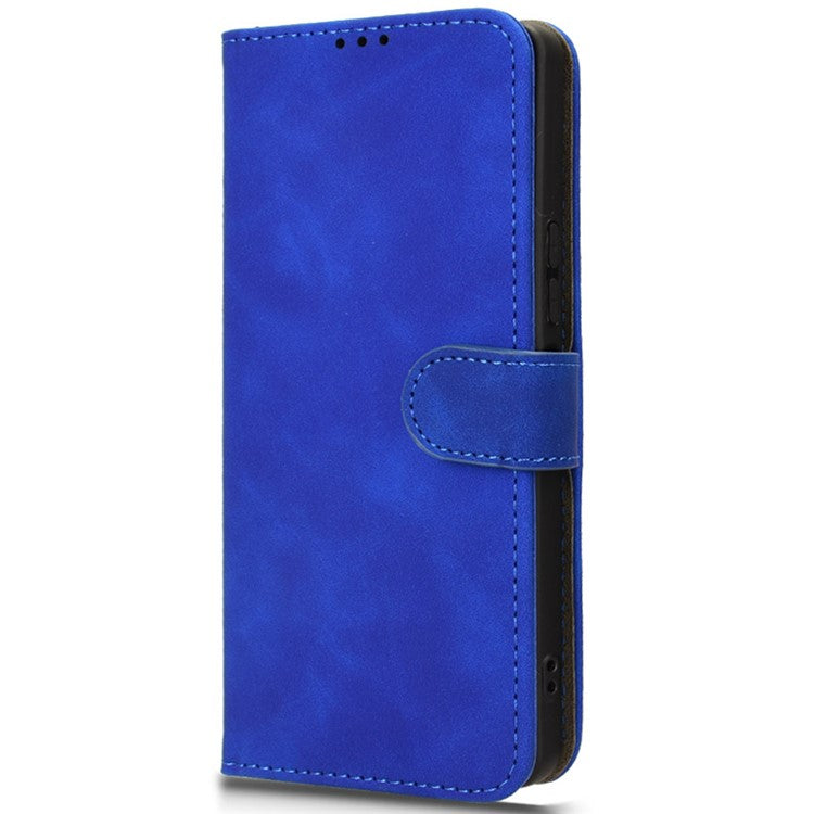 For TECNO Camon 30 Pro 5G Case Skin-Feel Leather Phone Cover - Blue