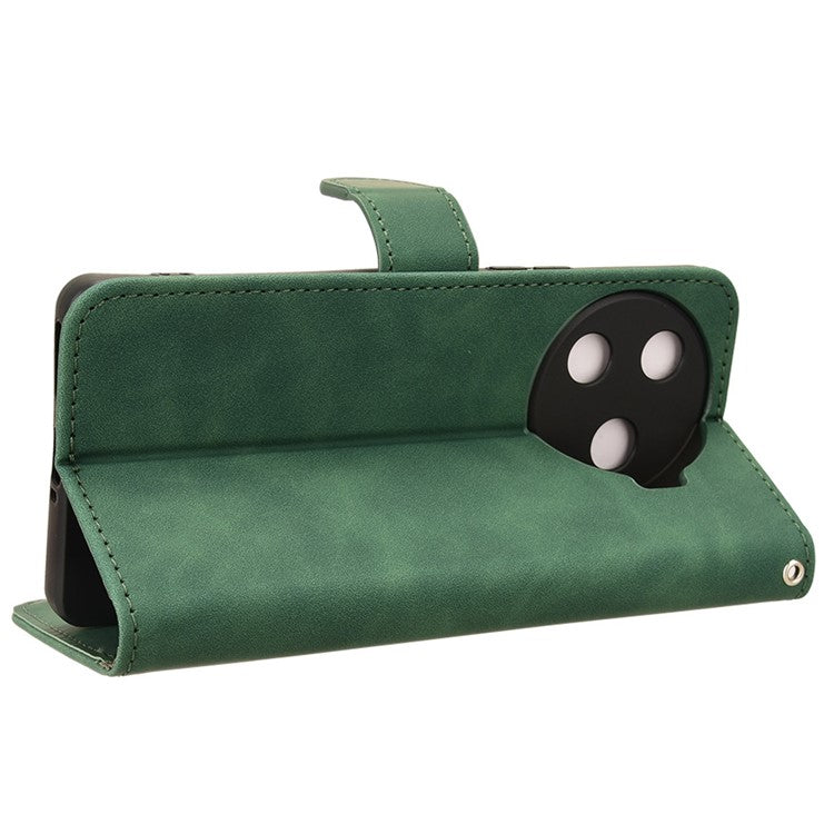 For TECNO Camon 30 Pro 5G Case Skin-Feel Leather Phone Cover - Green