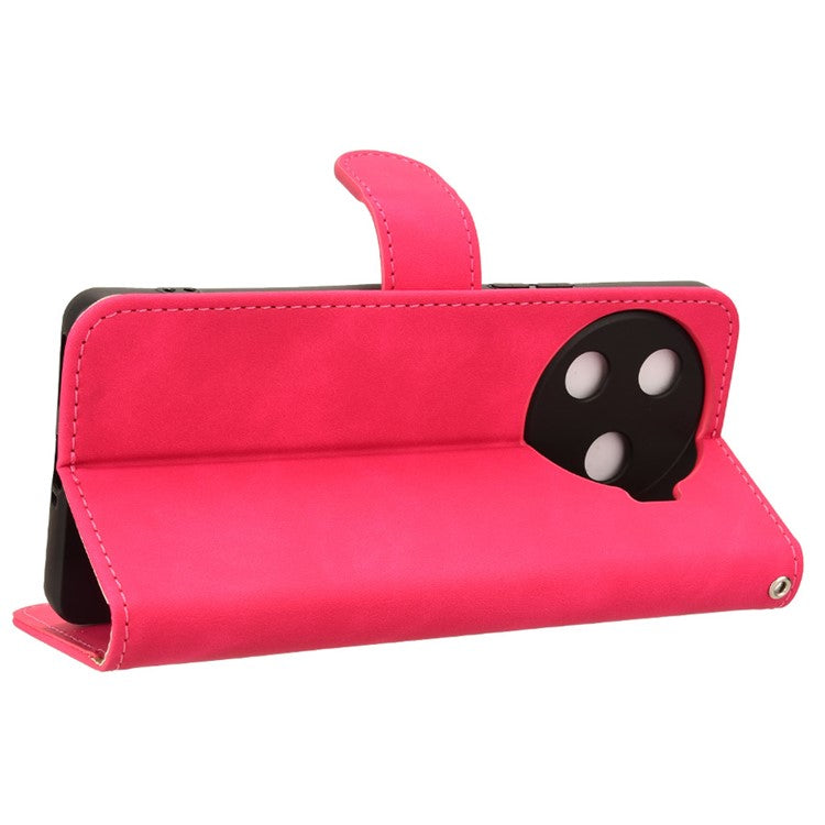 For TECNO Camon 30 Pro 5G Case Skin-Feel Leather Phone Cover - Rose