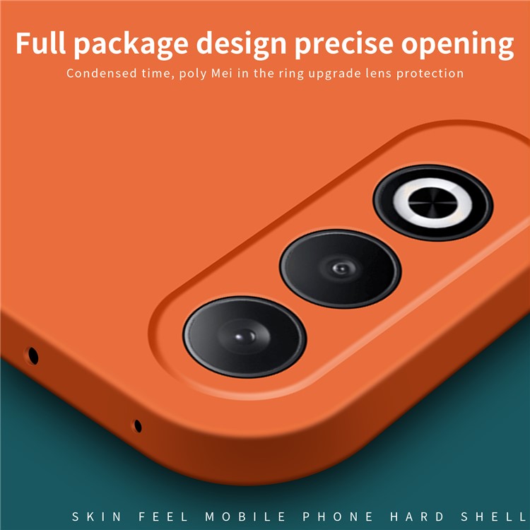 MOFI JK Qin Series For Oppo K12 / OnePlus Nord CE4 5G Case TPU+Acrylic Phone Back Cover - Blue