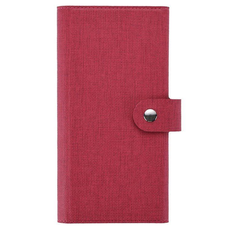 GMB Series For Google Pixel 8a Magnetic Case RFID Blocking Detachable Leather Wallet Phone Cover - Rose