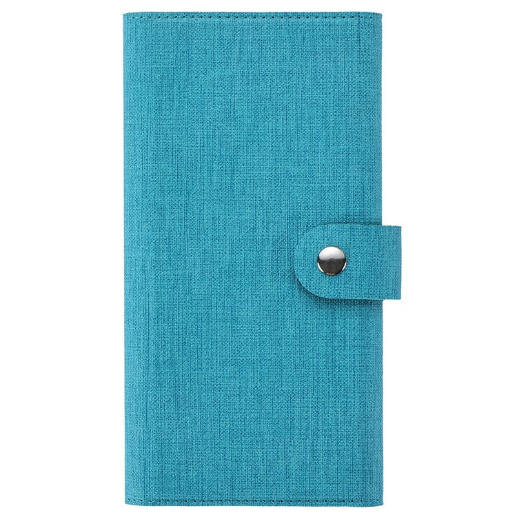 GMB Series For Google Pixel 8a Magnetic Case RFID Blocking Detachable Leather Wallet Phone Cover - Blue