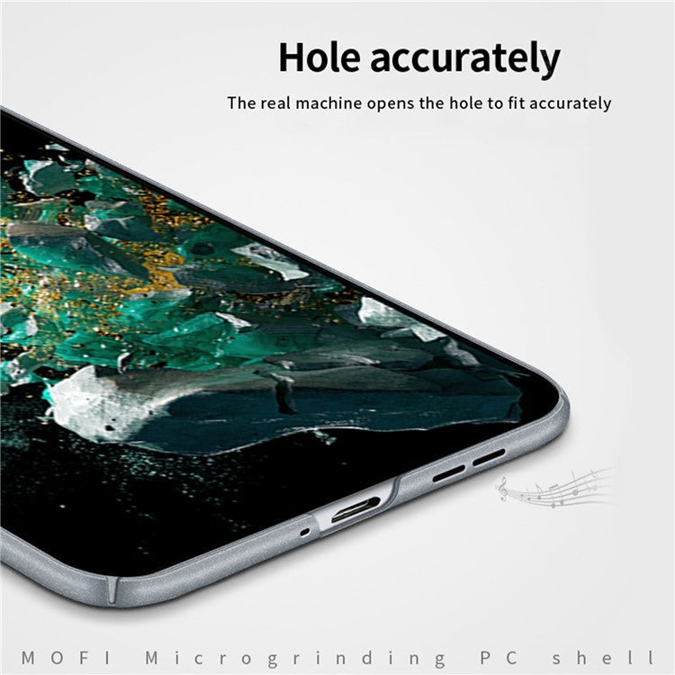 MOFI Shield Matte Series for OnePlus Ace Pro 5G / 10T 5G Ultra Slim Phone Case Drop-proof Hard PC Protective Back Cover - Red