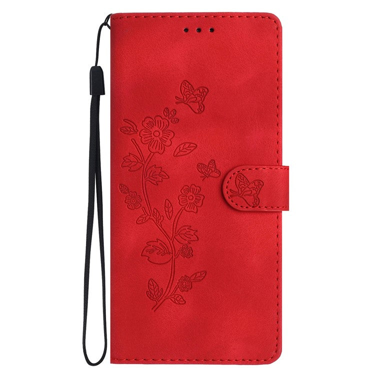 For Google Pixel 8a Wholesale Magnetic Phone Case PU Leather Stand Phone Cover Wallet - Red
