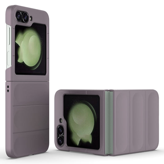 For Samsung Galaxy Z Flip6 5G Case Rugged Back Hard PC Phone Cover - Light Purple