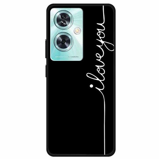 For OnePlus Nord N30 SE 5G Case Pattern Design Slim TPU Phone Cover - I Love You