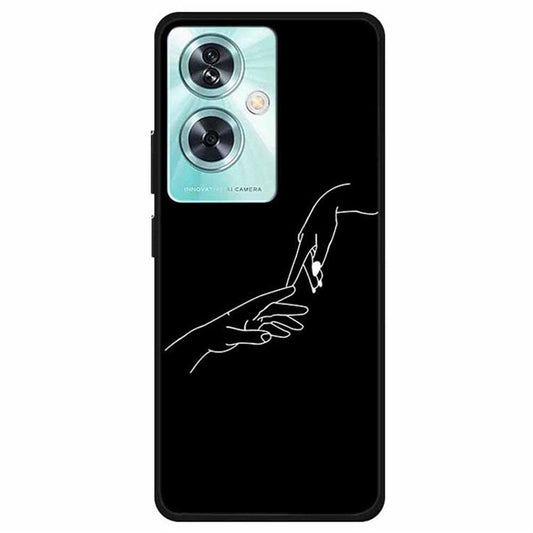 For OnePlus Nord N30 SE 5G Case Pattern Design Slim TPU Phone Cover - Hands