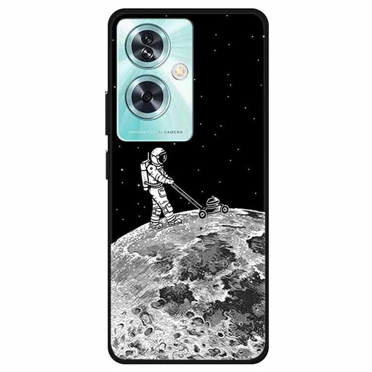For OnePlus Nord N30 SE 5G Case Pattern Design Slim TPU Phone Cover - Spaceman