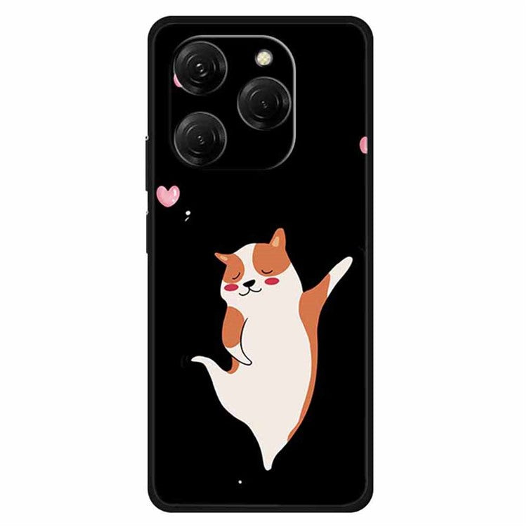 For TECNO Spark 20 Pro Case Soft TPU Mobile Phone Cover Pattern Printed -  Corgi