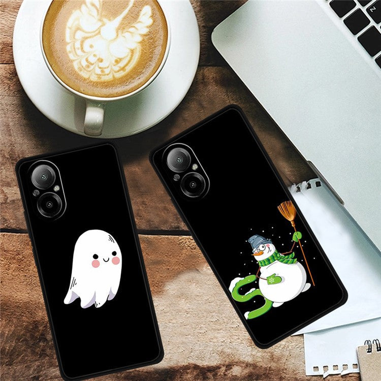 For Realme C67 4G TPU Case Pattern Printing Protective Phone Cover -  I Love You