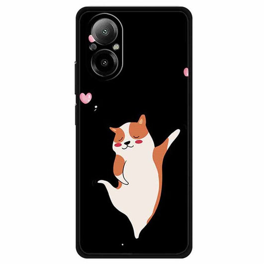 For Realme C67 4G TPU Case Pattern Printing Protective Phone Cover -  Corgi