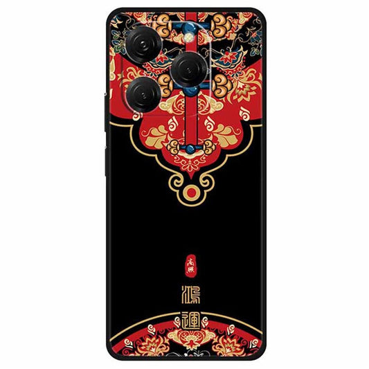 For TECNO Spark 20 Pro Case TPU Phone Cover Art Aesthetic Pattern - Fortunate Arrival