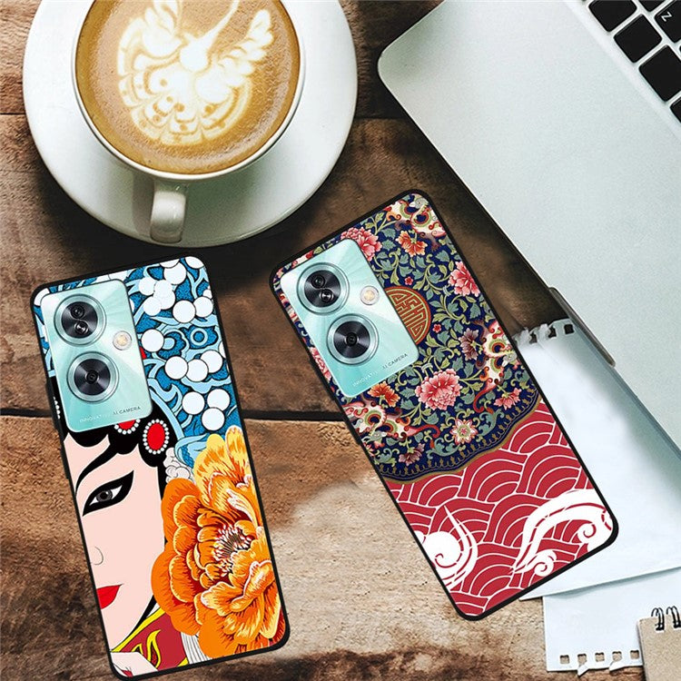 For OnePlus Nord N30 SE 5G Case Pattern TPU Phone Cover Anti-Scratch Protective - Palace Embroidery