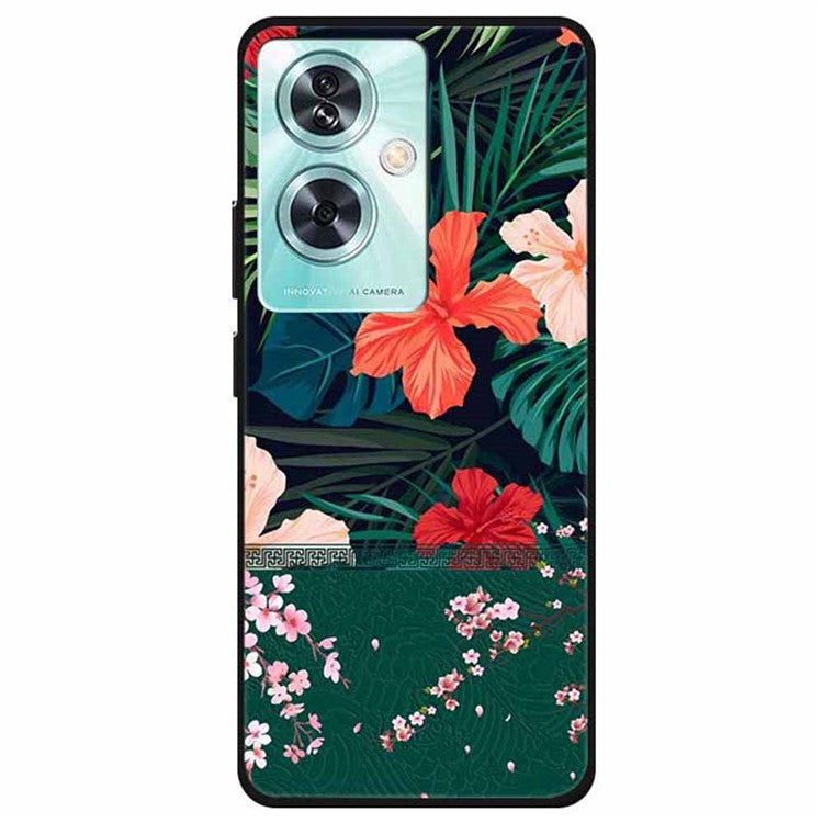 For OnePlus Nord N30 SE 5G Case Pattern TPU Phone Cover Anti-Scratch Protective - Flowers
