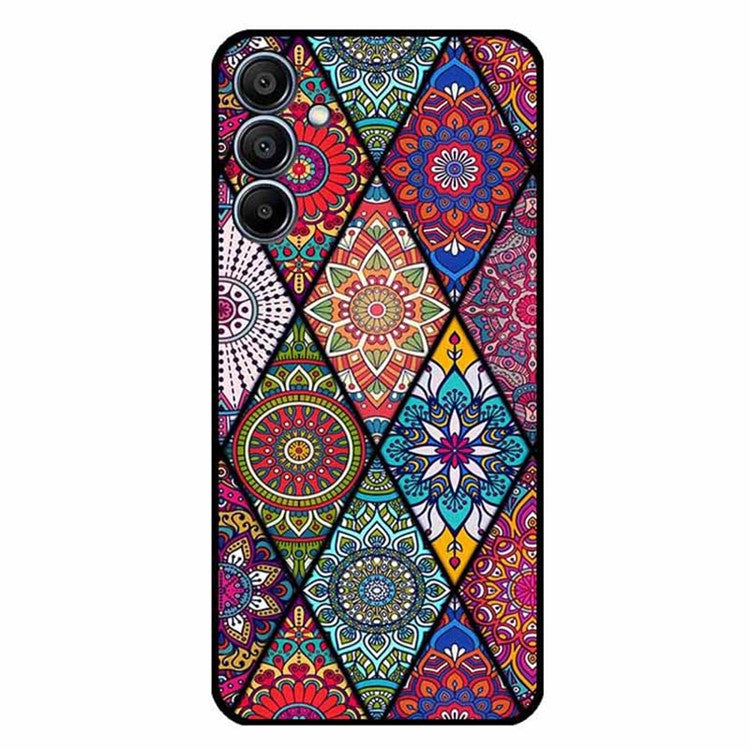 For Samsung Galaxy F15 5G / M15 5G Case Trendy Design TPU Phone Cover - Mandala Flower