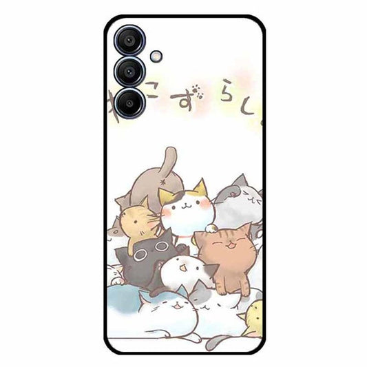 For Samsung Galaxy F15 5G / M15 5G Case Trendy Design TPU Phone Cover - Stray Cat