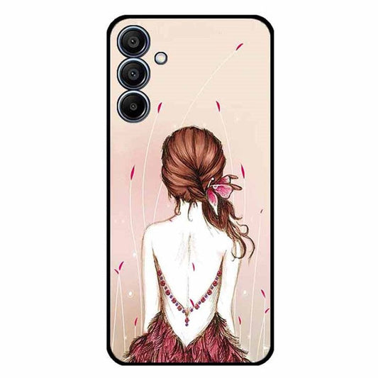 For Samsung Galaxy F15 5G / M15 5G Case Trendy Design TPU Phone Cover - Sketch Girl