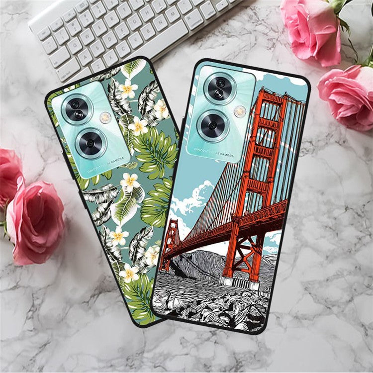 For OnePlus Nord N30 SE 5G Case Pattern Printed TPU Protective Phone Cover - Lady in Black Hat