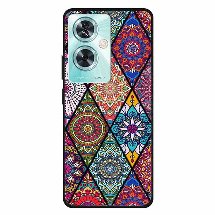 For OnePlus Nord N30 SE 5G Case Pattern Printed TPU Protective Phone Cover - Mandala Flower