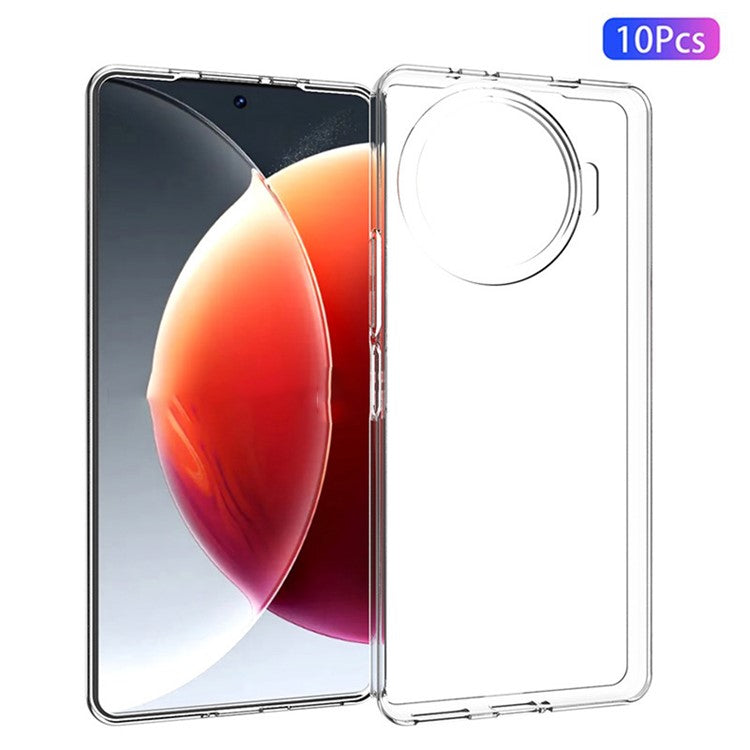 10Pcs / Pack For TECNO Camon 30 Pro 5G Case Inner Watermark-Free TPU Clear Phone Cover