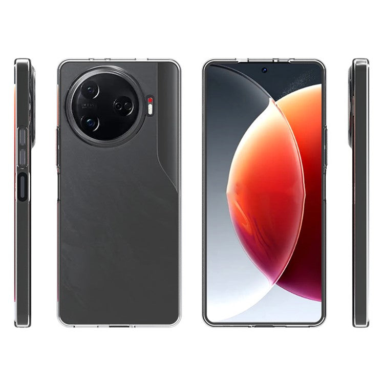 10Pcs / Pack For TECNO Camon 30 Pro 5G Case Inner Watermark-Free TPU Clear Phone Cover