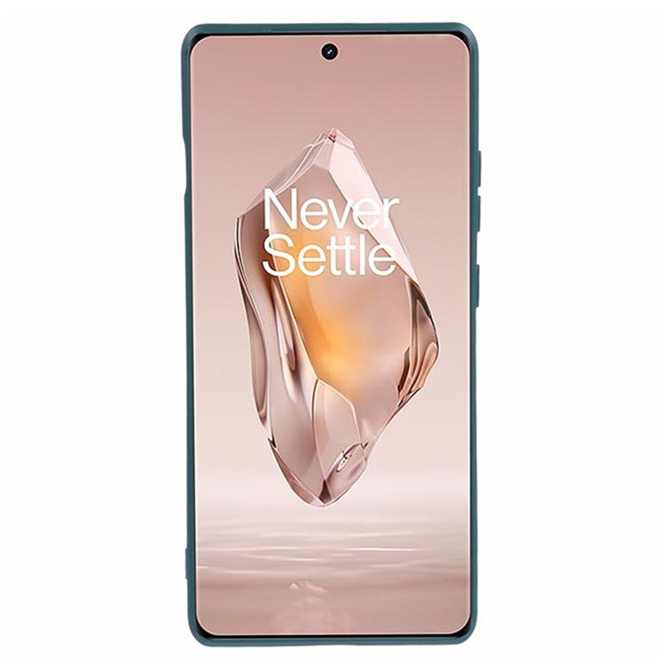WANLONFENG RB1 Series For OnePlus 11 5G TPU Phone Case with Tempered Glass Film+Lanyard - Army Green