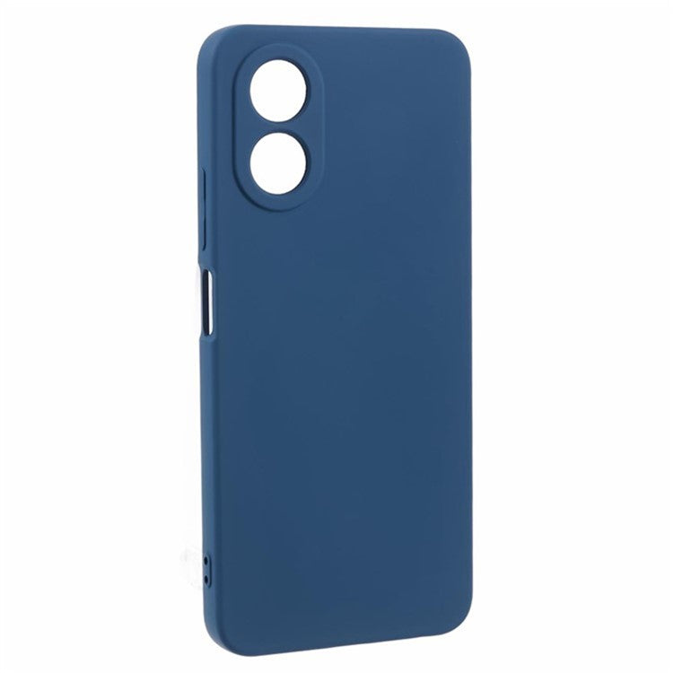 WANLONFENG RB1 Series For Oppo A38 4G / A18 4G Case + Screen Film TPU Phone Cover Precision Cutouts - Sapphire