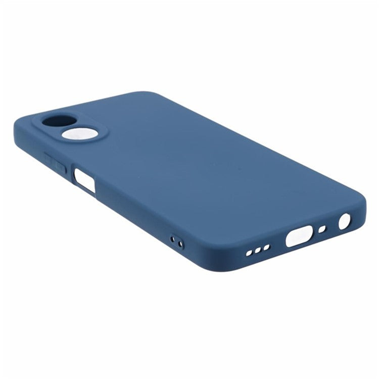 WANLONFENG RB1 Series For Oppo A38 4G / A18 4G Case + Screen Film TPU Phone Cover Precision Cutouts - Sapphire