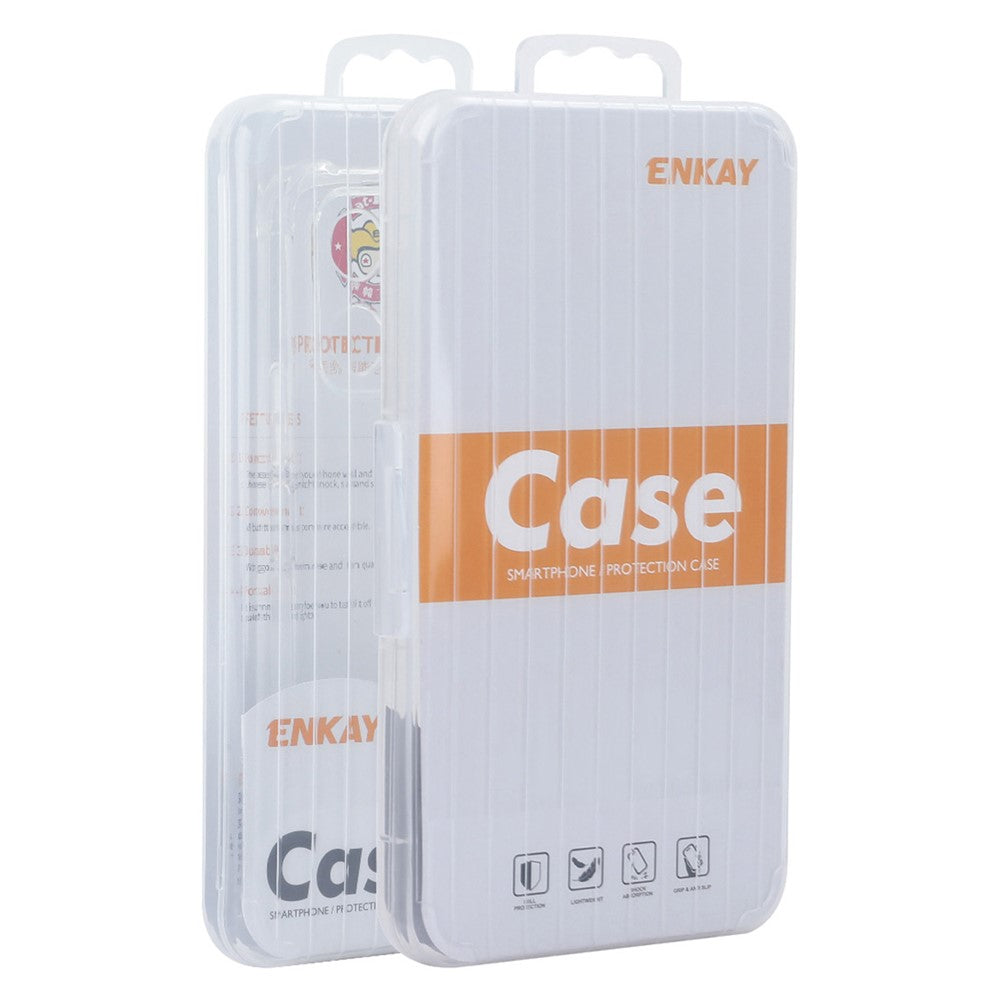 ENKAY HAT PRINCE For Samsung Galaxy Z Flip7 FE 5G / Z Flip6 5G Case Anti-Slip Protective Phone Cover HD Clear