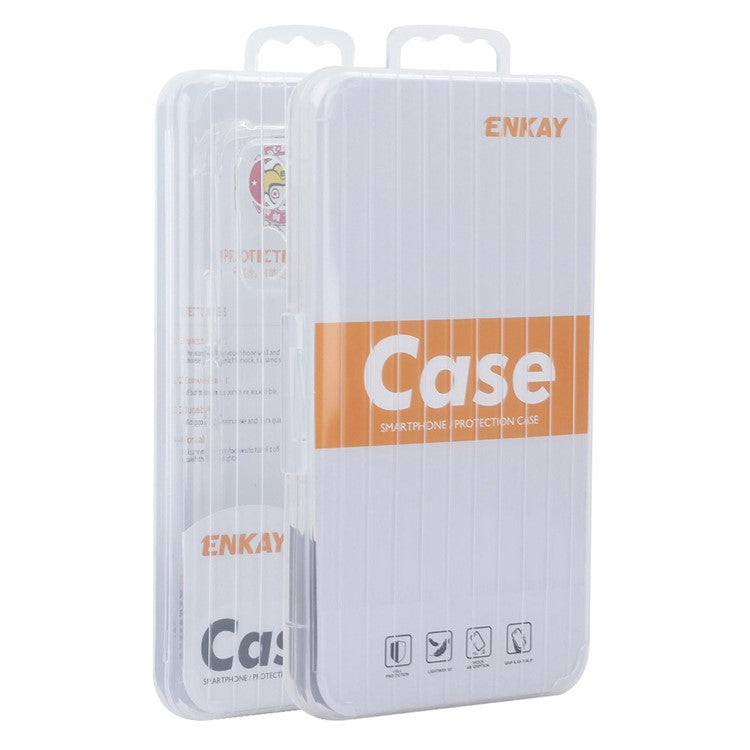 ENKAY HAT PRINCE For TECNO Camon 30 Pro 5G Case Clear TPU Phone Cover Reinforced Corners