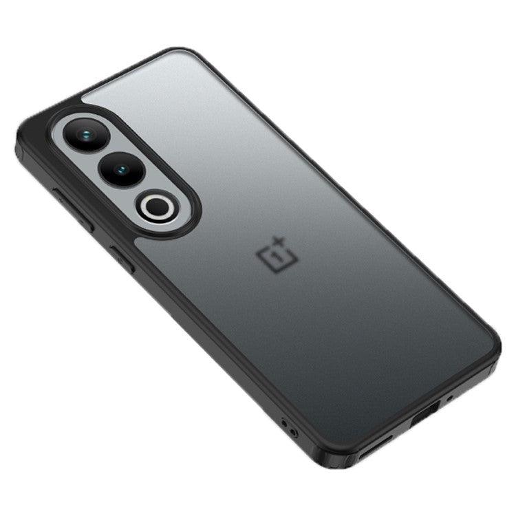 For OnePlus Ace 3V 5G Anti-Scratch Phone Case Hybrid TPU + PC Phone Cover - Black