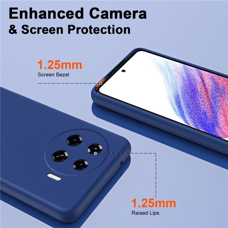 For TECNO Spark 20 Pro+ Case Anti-Scratch TPU Phone Cover 2.2mm Thickness - Sapphire