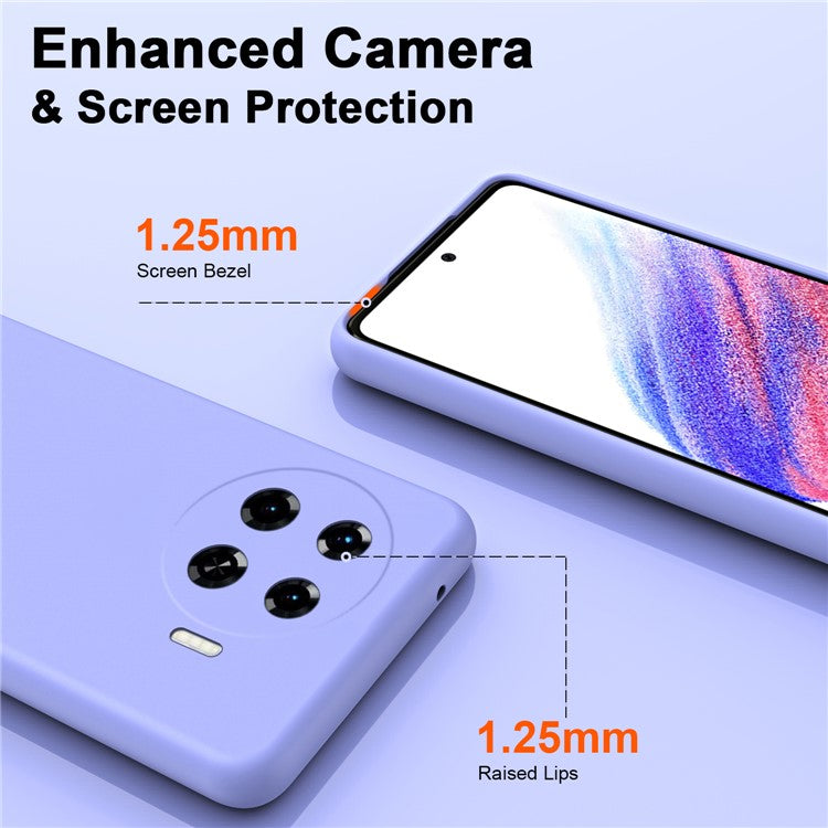 For TECNO Spark 20 Pro+ Case Anti-Scratch TPU Phone Cover 2.2mm Thickness - Purple