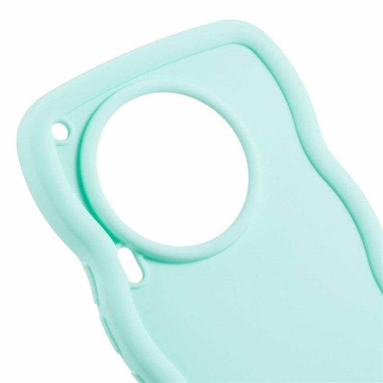 XL Series For TECNO Camon 30 4G / 30 5G Case Wave Frame Soft TPU Phone Cover - Light Green