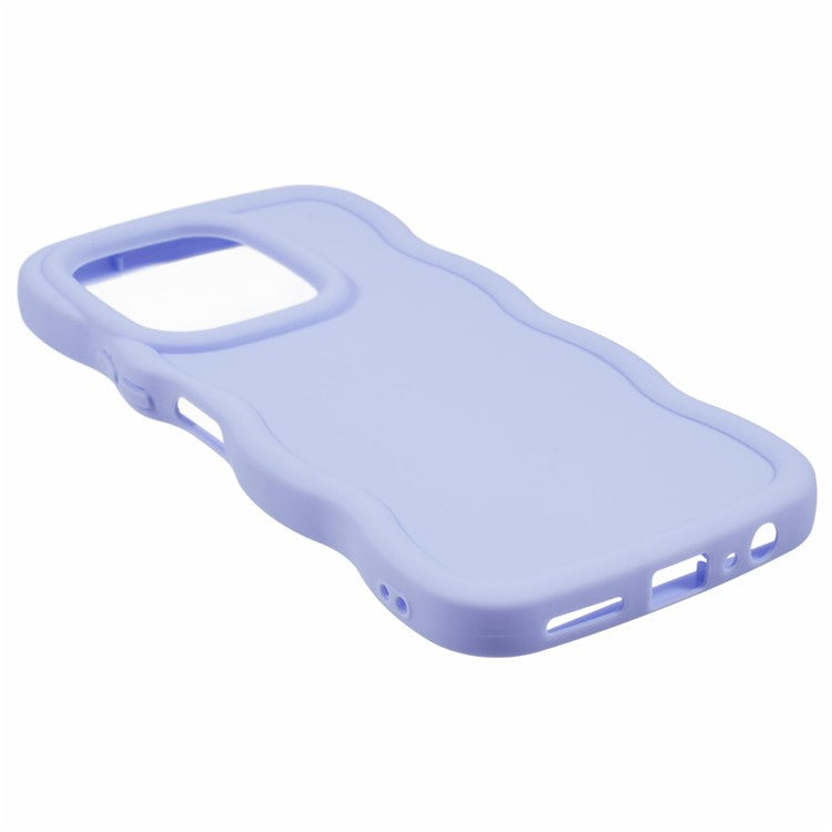 XL Series For TECNO Camon 20 4G / Camon 20 Pro 4G TPU Phone Case Wave Frame - Purple