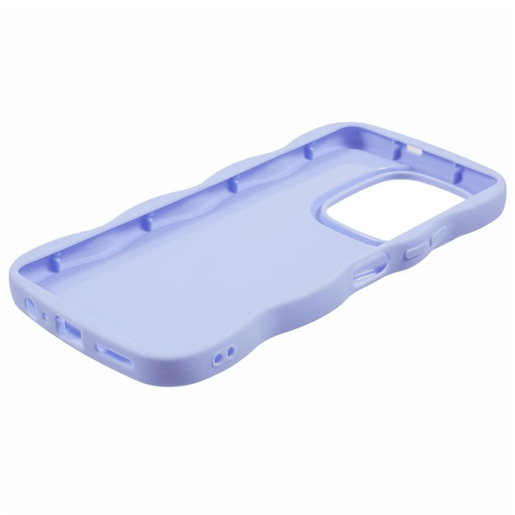 XL Series For TECNO Camon 20 4G / Camon 20 Pro 4G TPU Phone Case Wave Frame - Purple