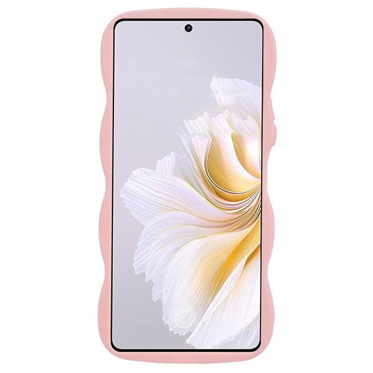 XL Series For TECNO Camon 20 4G / Camon 20 Pro 4G TPU Phone Case Wave Frame - Pink